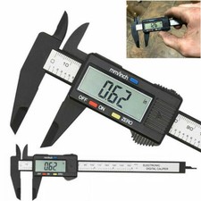 Digital Caliper 6" 150mm Micrometer LCD Gauge Vernier Electronic Measuring Ruler