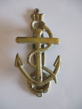 OLD SOLID BRASS SHIPS ANCHOR