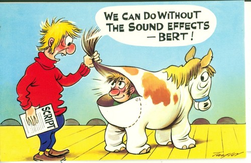Postcard bamforth comic - postcard,