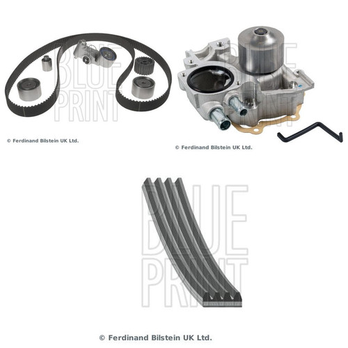 Blue print timing belt kit - print,