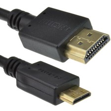 2m Mini HDMI Male Plug to HDMI