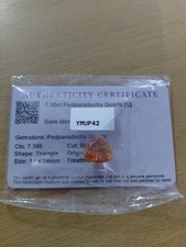 7.30ct Padparadscha Quartz 