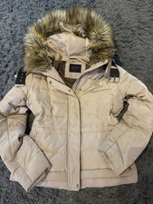 Zara camel tan beige puffer
