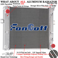 3 Row Radiator For 90-11