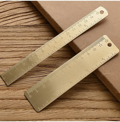15cm brass straight - straight, for