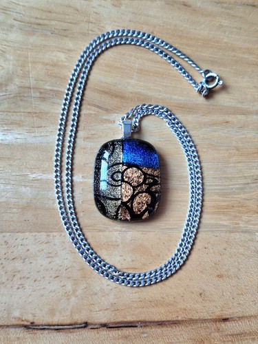 Colorful dichroic glass