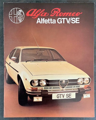 Alfa romeo alfetta gtv se - alfetta, /