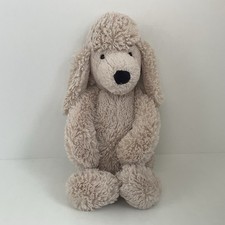 Jellycat Bashful Poodle Beige Cream Pup 12 Inch Soft Toy Plush Dog Puppy