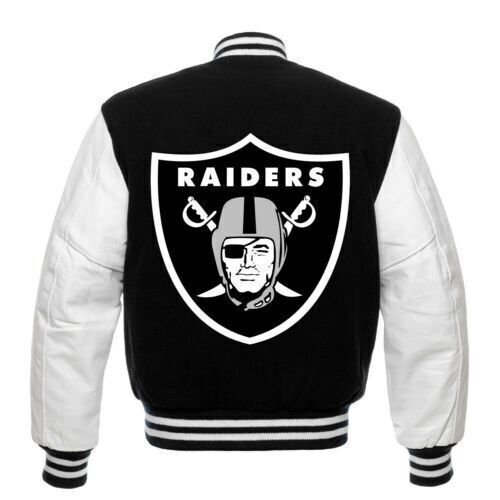 Men black letterman - black,