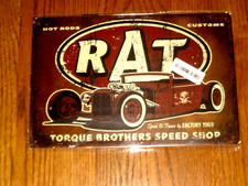 1/418 VINTAGE CAR SIGN RAT ROD
