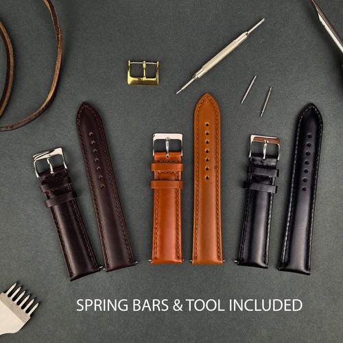 Nappa leather watch - strap, band