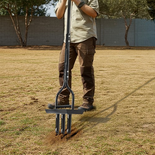 Hollow tine spike hand - tine,