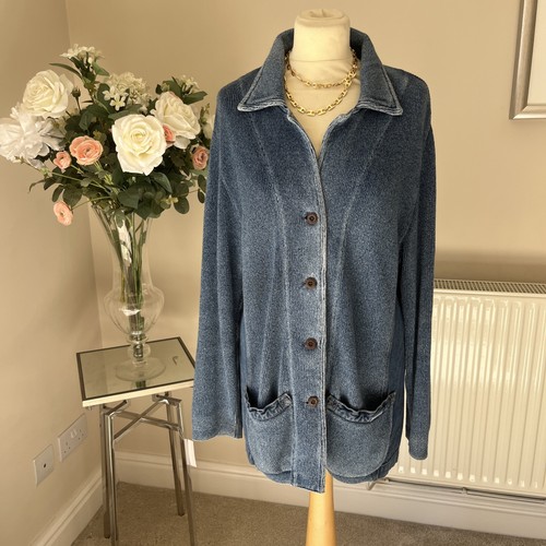Blue willi knit cardigan - blue,