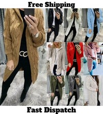 Women Cable Knitted Oversized