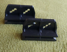 2x Metal Shed Door Slides for