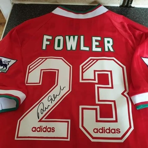 Robbie fowler signed liverpool - fowler,