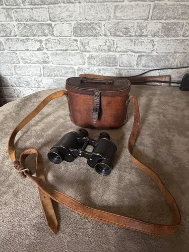 Ww2 binoculars and case - ww2,