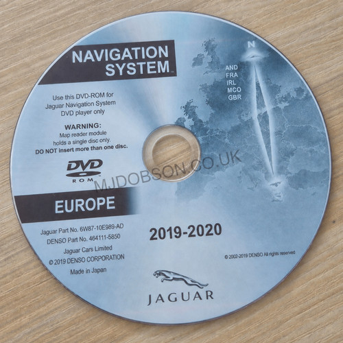 Xkr sat nav disc update - sat,