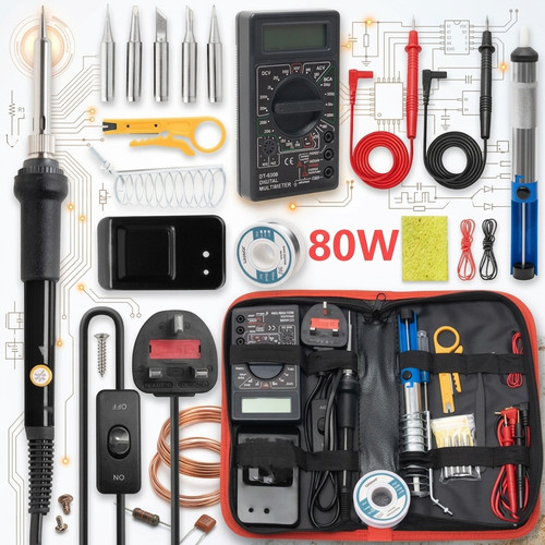 80w soldering iron - 80w, kit