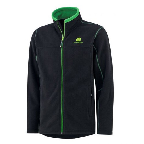 John deere field fleece jacket - fleece,