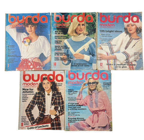 Vintage burda moden magazine - burda,