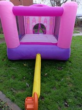 Happy Hop Princess Bouncy Castle with Slide And Air Pump