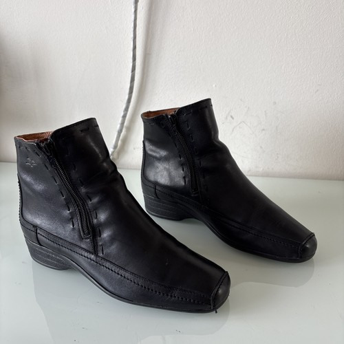 Fly flot black leather twin - leather,