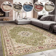 Non Slip Large Traditional Rugs Living Room Bedroom Carpet Hallway Runner Rug