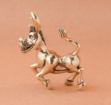 Brass Donkey Figurine Small