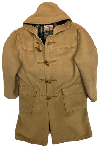 Gloverall wool brown duffle - wool,
