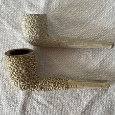 2 x Vintage Decorative White