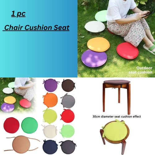 Round garden chair pads - round,