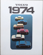 1974 Volvo 142 144 145 164 E USA Brochure Brochure, 6 Pages