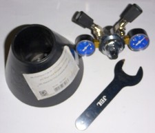 JBL CO2 Proflora pressure reducer m 001 duo with bottle stand (500g) + key