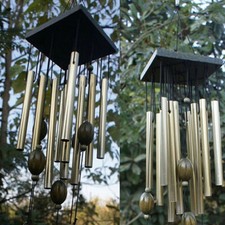 Large Wind Chimes Bells Copper Tubes Outdoor Yard Garden Home Decor Orname_ex