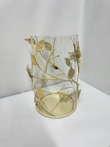 Butterfly metal candle - butterfly, holder
