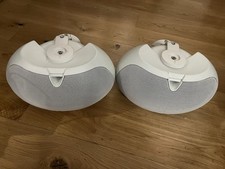 EV8D 4.2 EVID Electro-Voice White Speaker With Brackets, Pair