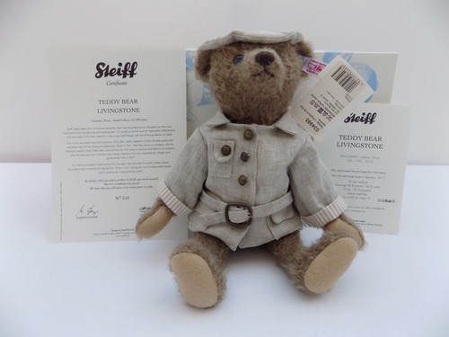 Steiff teddy bear livingstone - teddy,