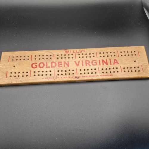 Vintage wooden cribbage - wooden,