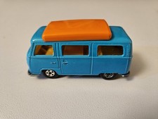 MATCHBOX R SERIES VOLKSWAGEN CAMPER BLUE No.23 DORMOBILE  1970 EX+🇬🇧