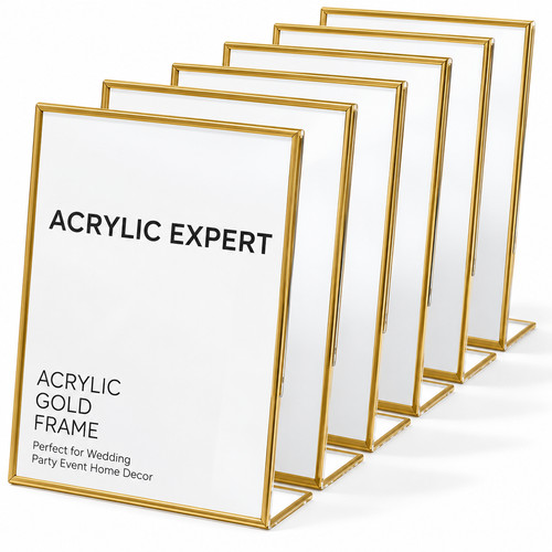 Pack acrylic sign holder - 6,