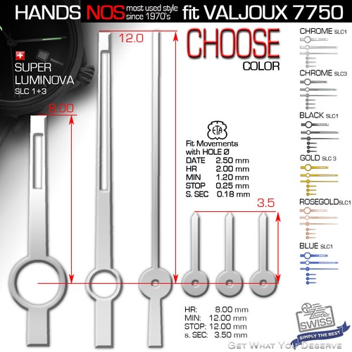 Hands set movement eta - set,