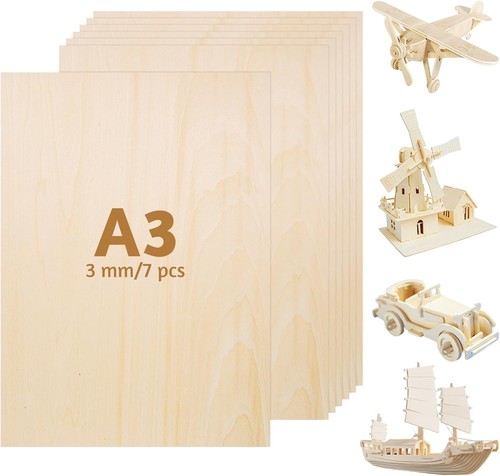 Pack basswood sheets - 7,