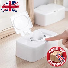 Portable Wet Wipe Dispenser Storage Box Travel Home UK Use Compact