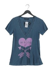 Wildfox Women's T-Shirt S Blue