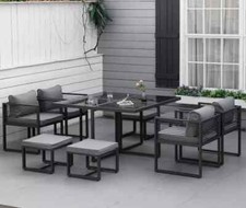 Garden Furniture Set Aluminium