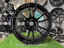 4X18 inch 5x108 OZ Ultraleggera Style Black Wheels: Fits For Volvo Ford Citroen