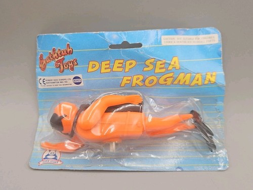 Vintage scuba diver figure - vintage,