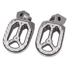 Shark Teeth Dirt Bike Foot Peg for YAMAHA YZ85 YZ125 YZ250 YZ450F 1999-2015 Gray