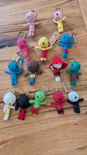Voodoo string doll lot 14 - string,